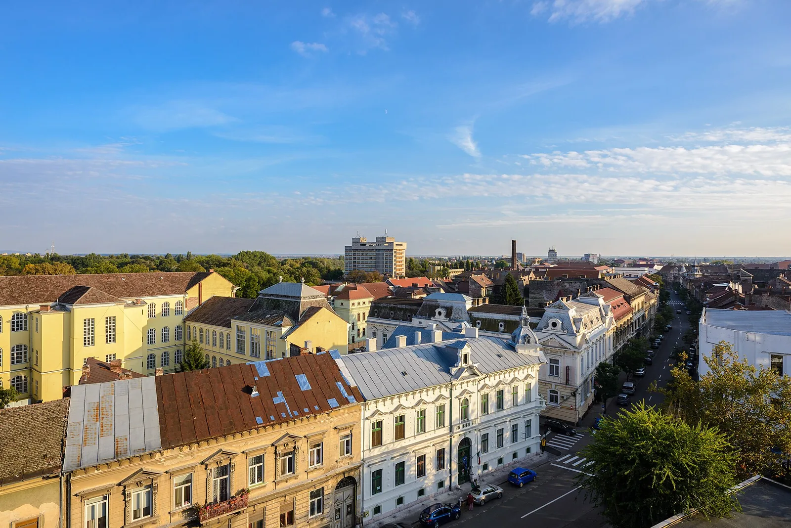 Vedere asupra orașului Arad