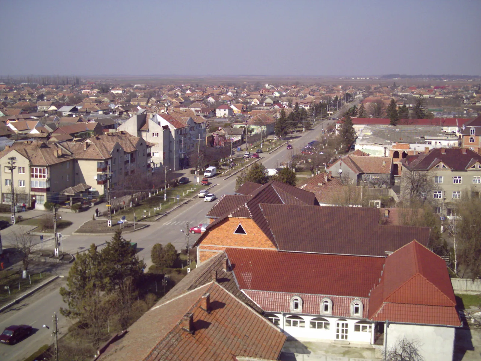 Vedere din zona Curtici, Arad