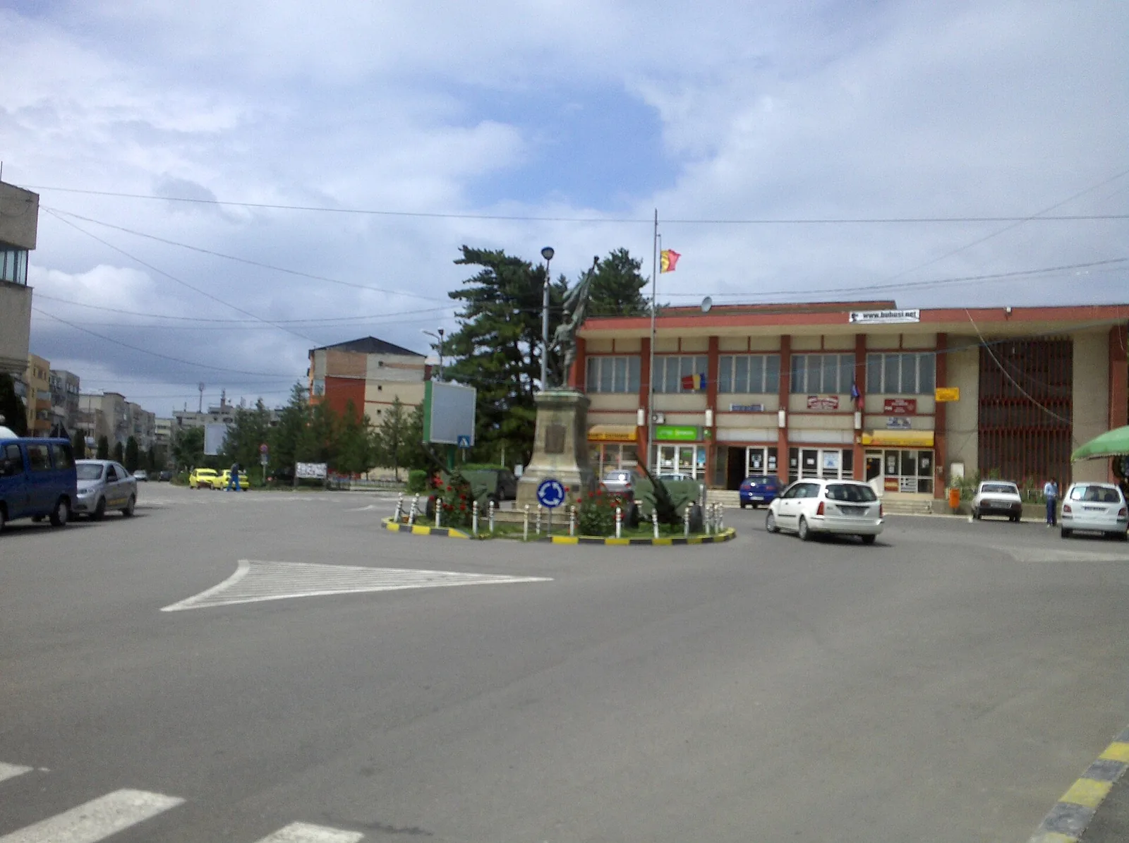 Vedere din zona Buhuși, Bacău