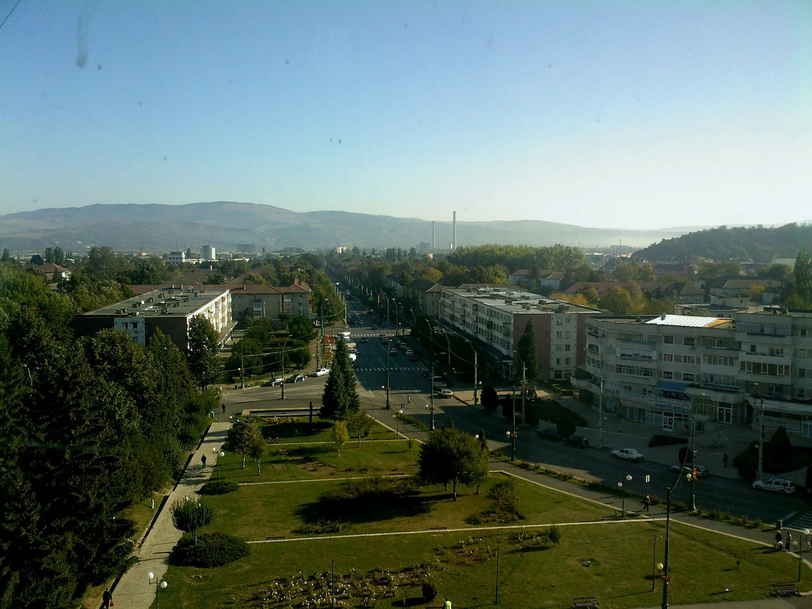 Vedere din zona Onești, Bacău