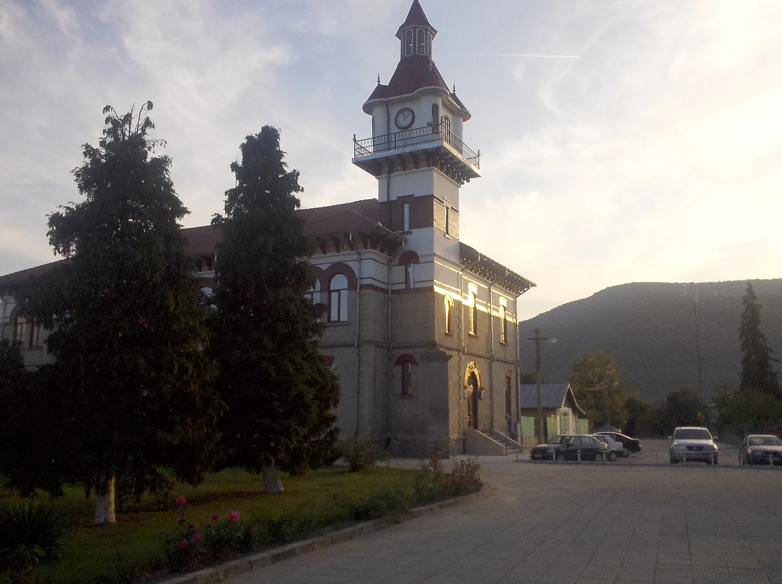 Vedere din zona Târgu Ocna, Bacău