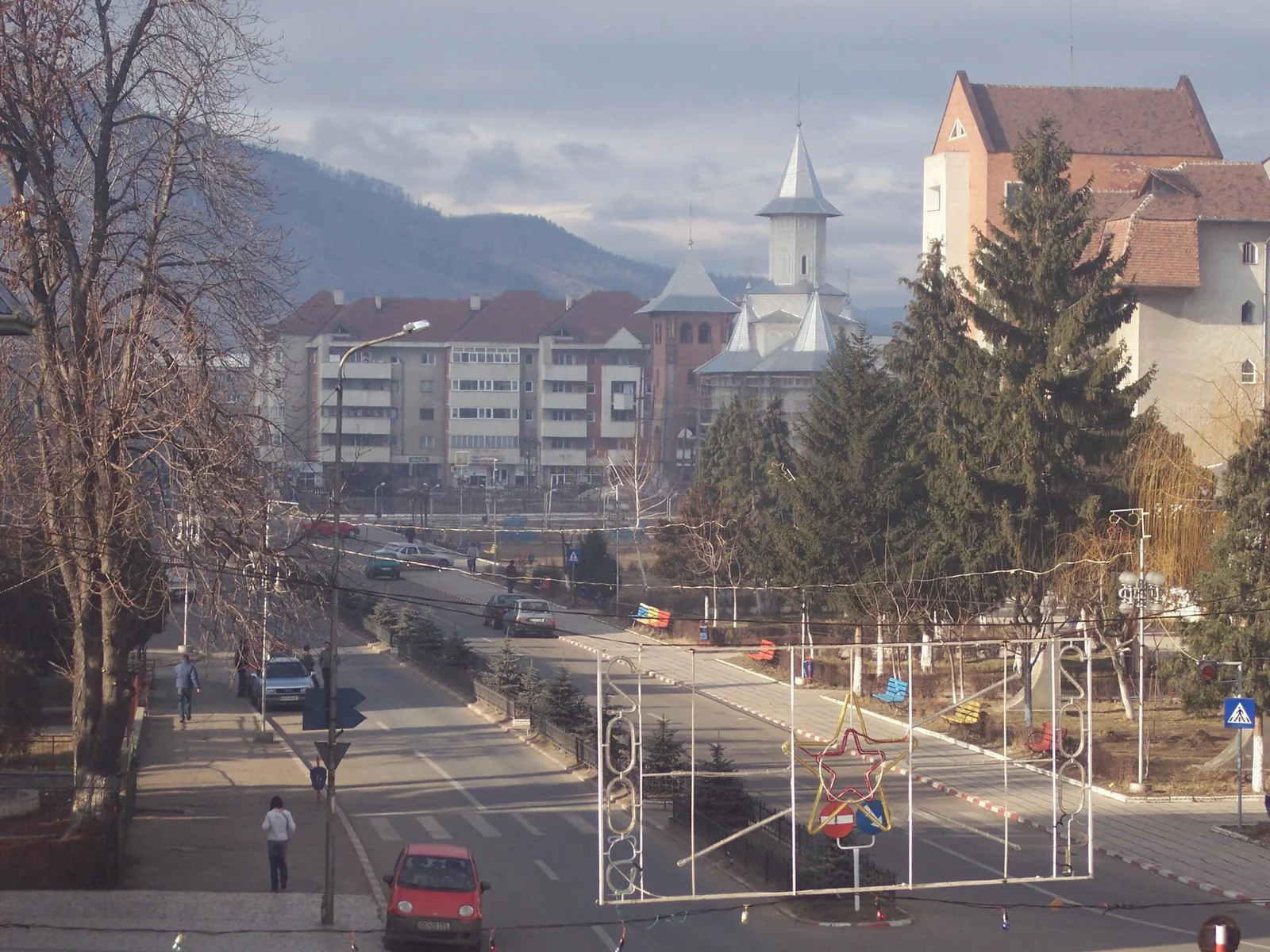Vedere din zona Comănești, Bacău