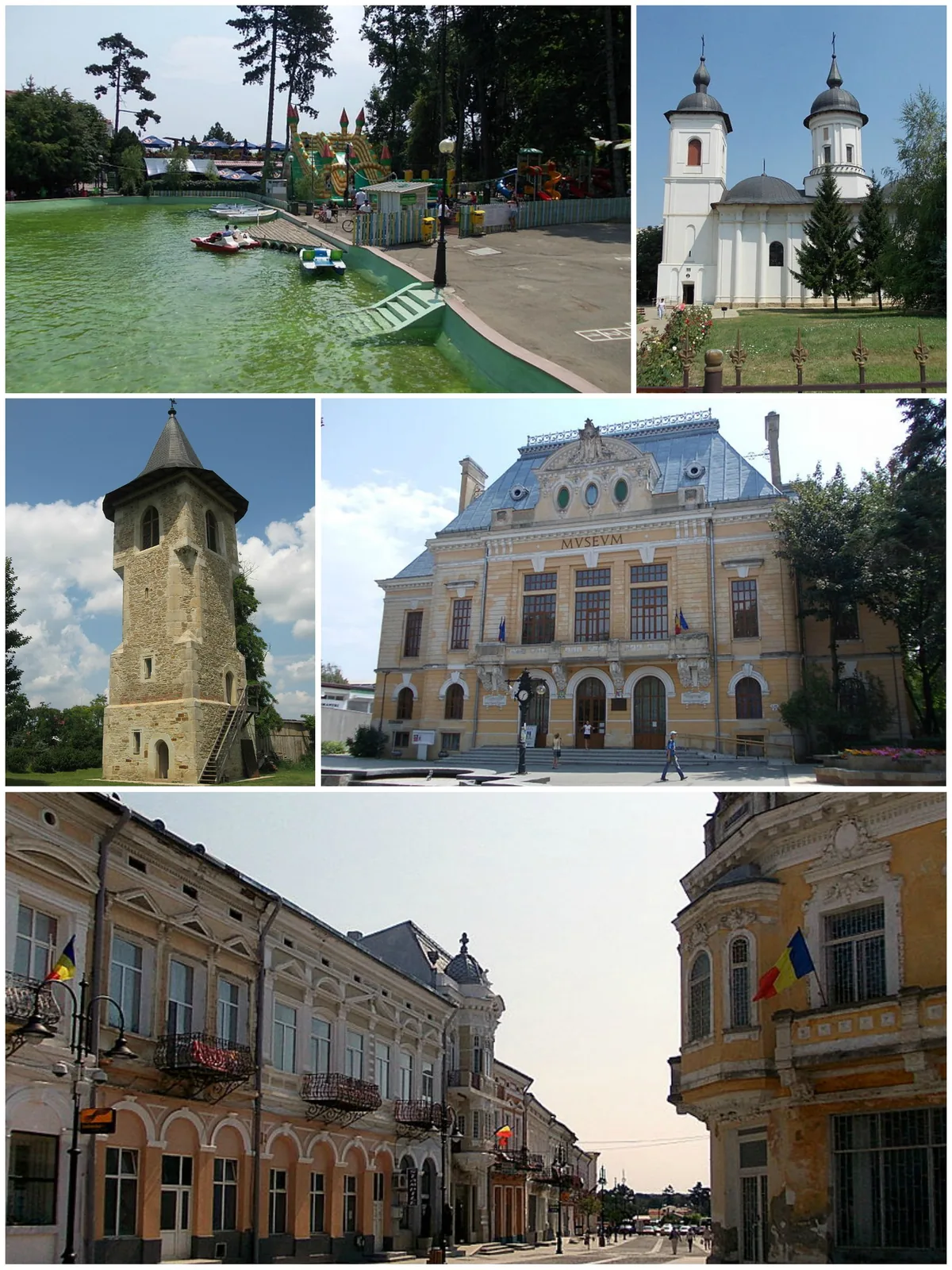 Colaj cu imagini din Botoșani