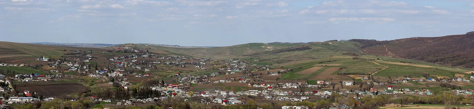 Vedere din zona Tudora, Botoșani