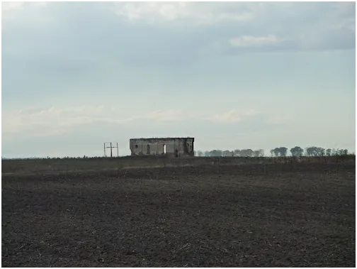 Ruinele bisericii din fostul sat Filiu, județul Brăila