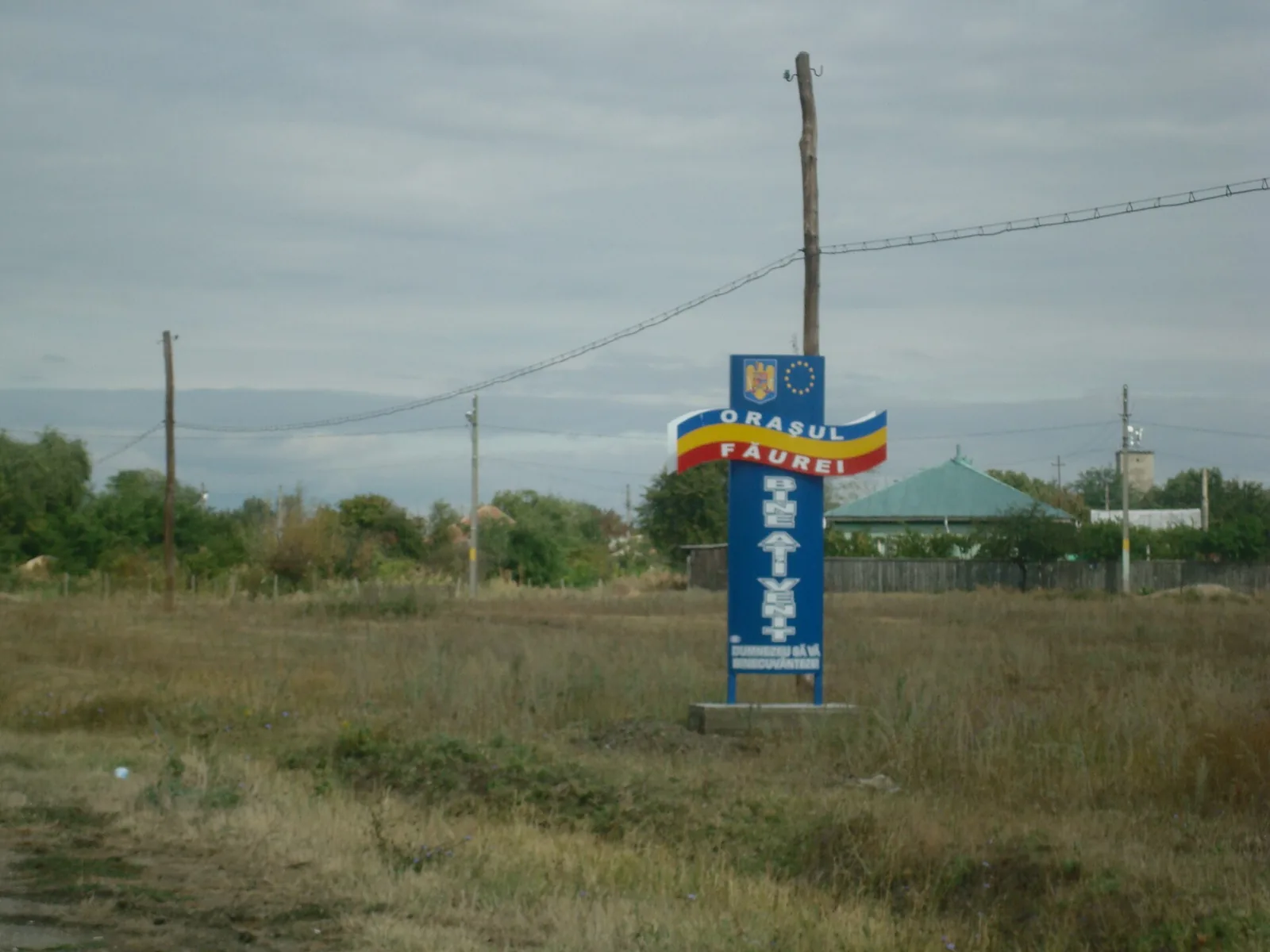 Vedere din zona Făurei, Brăila