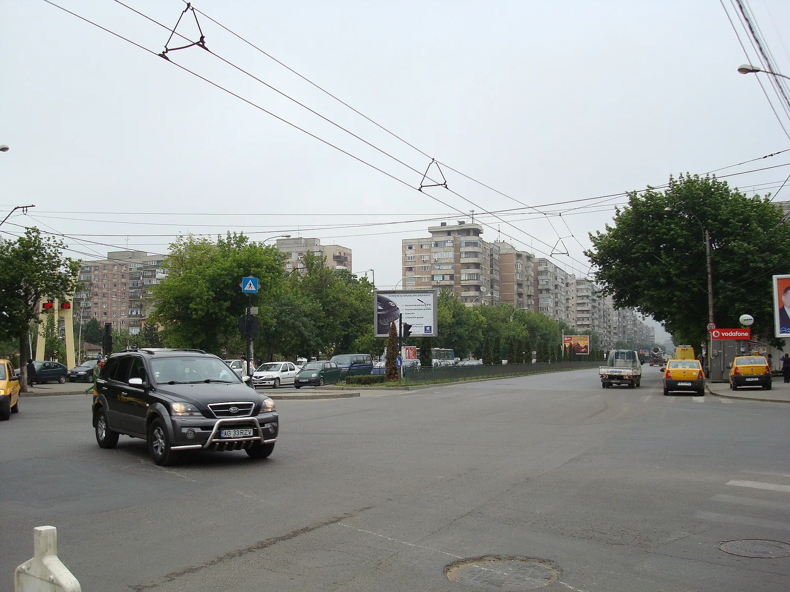 Vedere din zona Sector 6, București