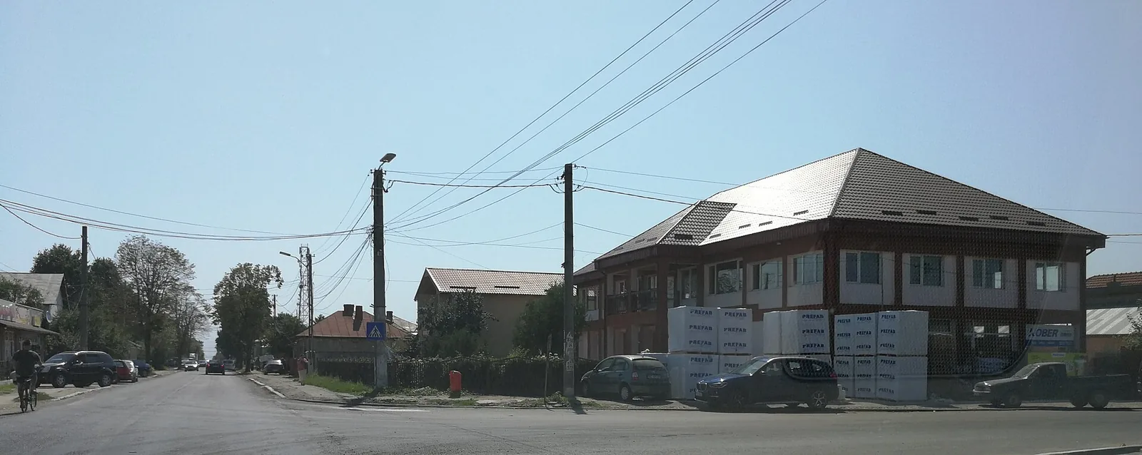 Vedere din zona Pogoanele, Buzău