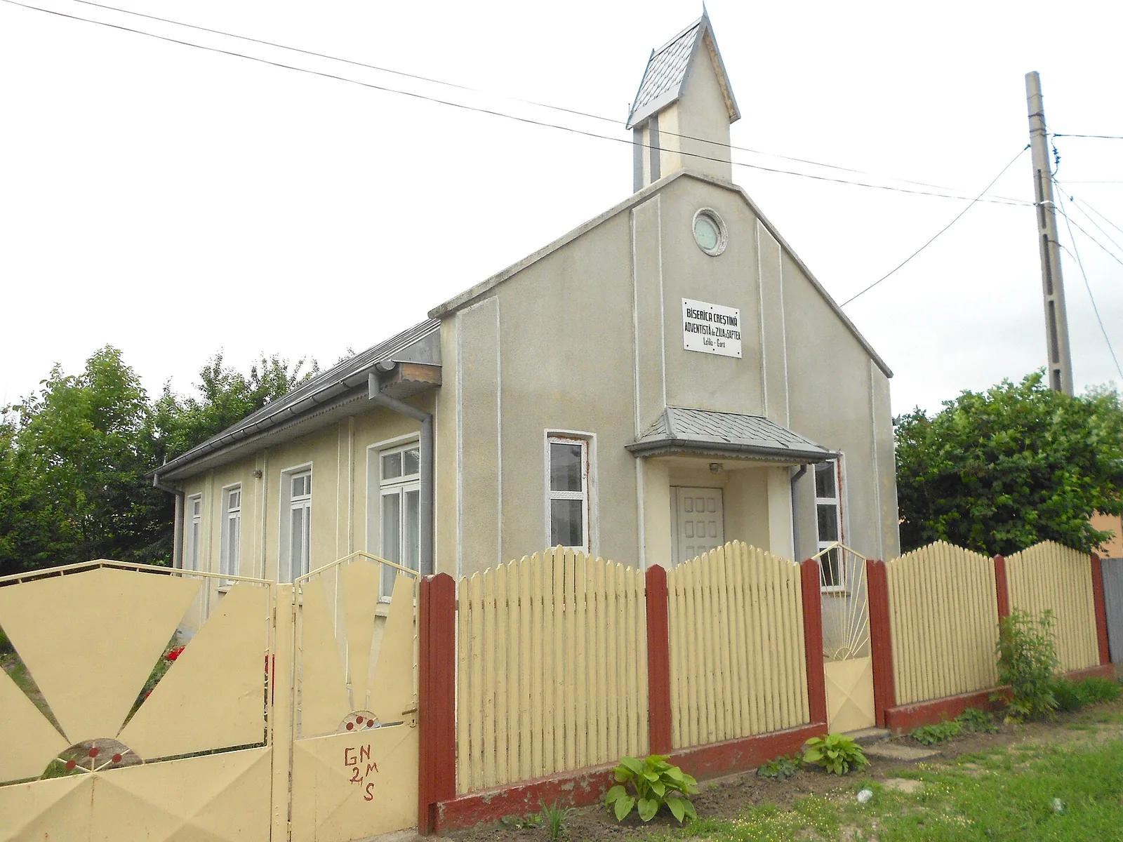 Biserica adventistă din Lehliu-Gară, județul Călărași