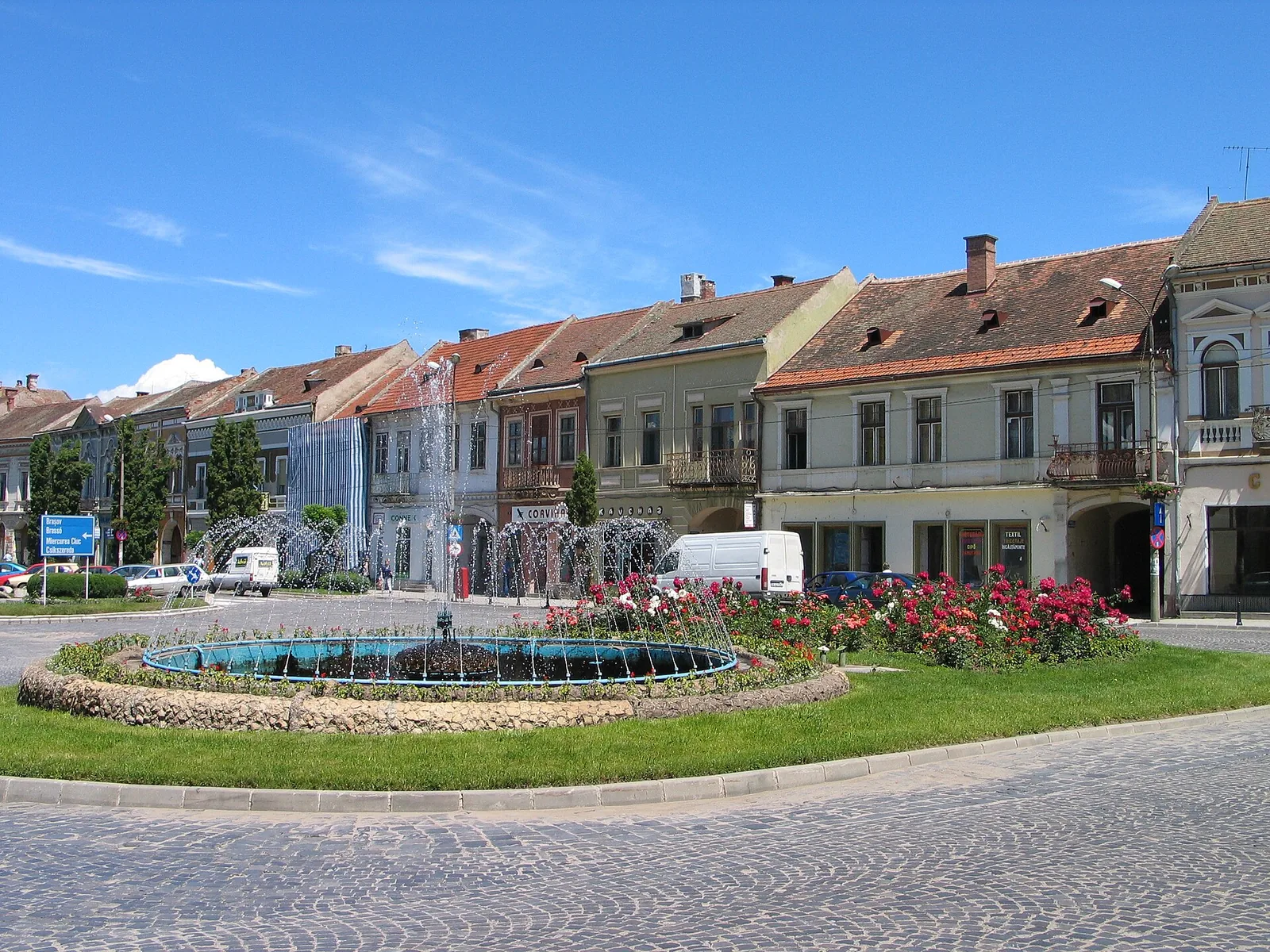 Vedere din zona Târgu Secuiesc, Covasna
