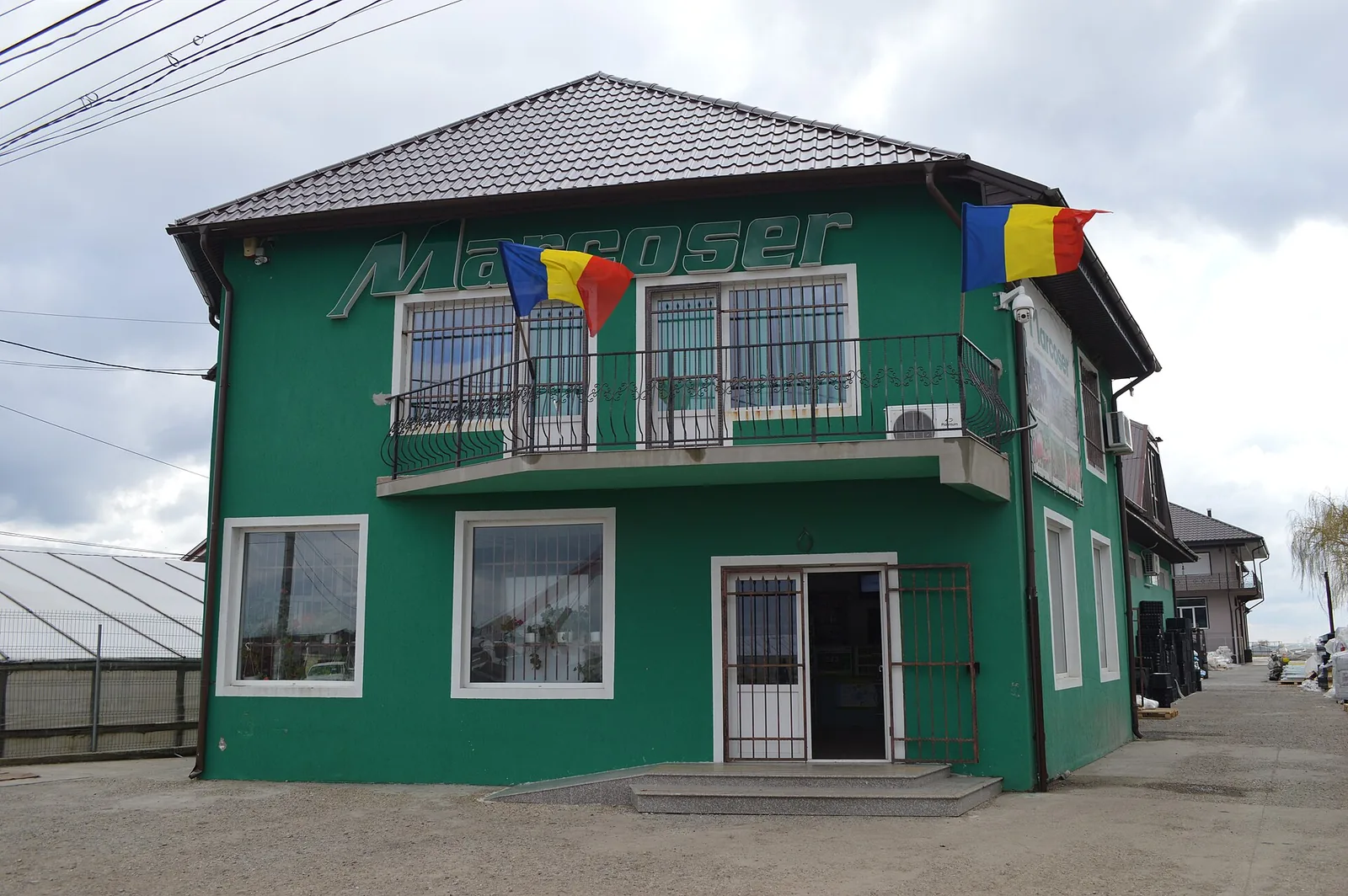 Vedere din zona Matca, Galați