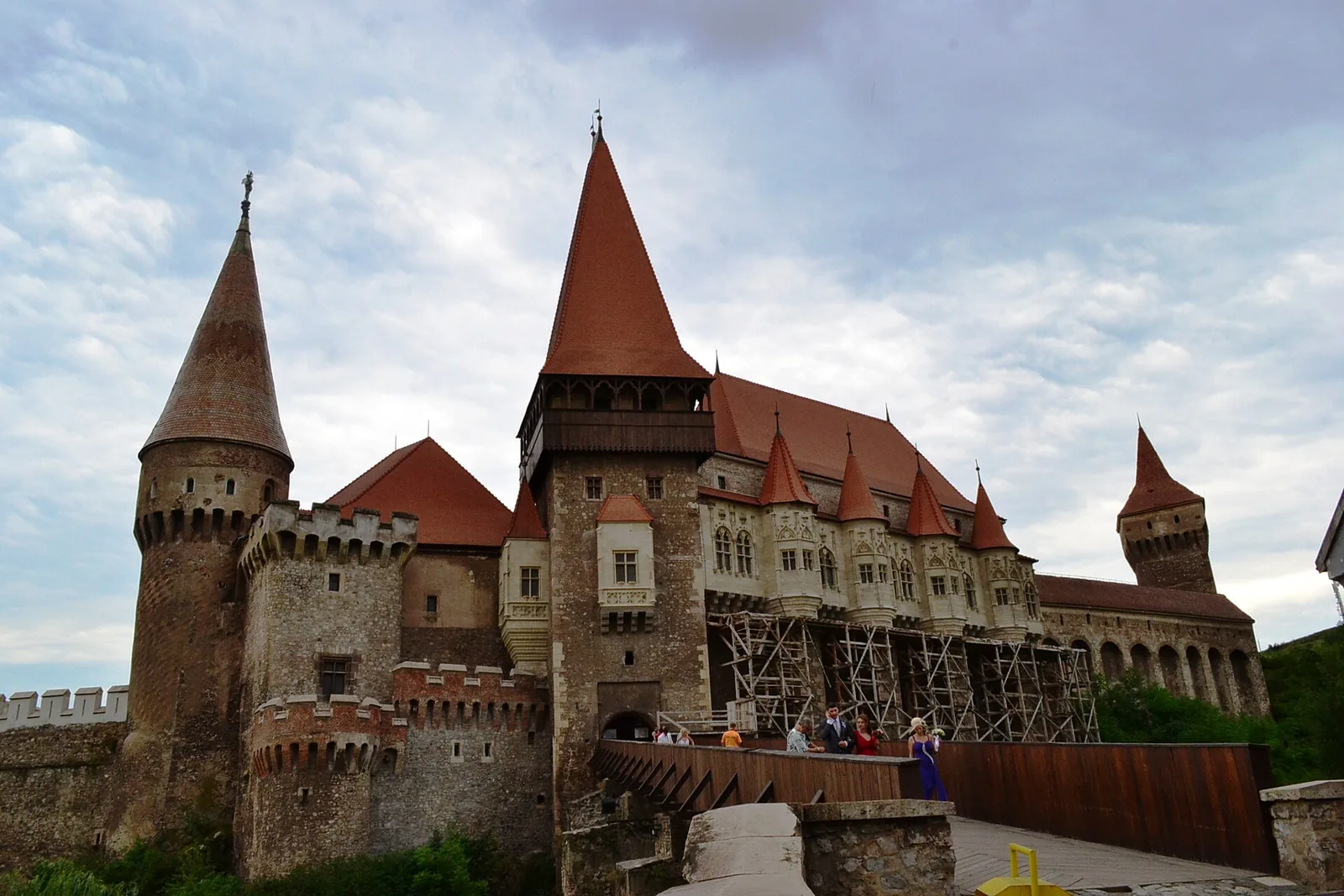 Vedere din zona Hunedoara, Hunedoara