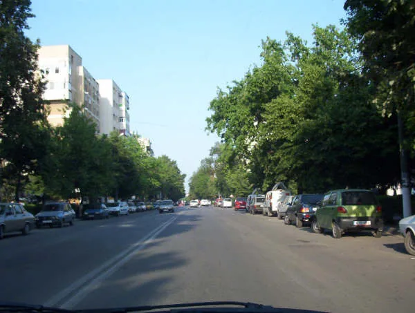 Bulevardul Matei Basarab din Slobozia
