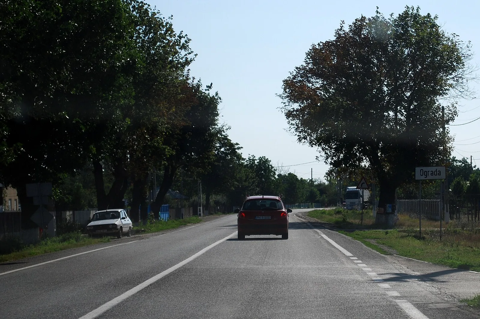 Vedere din zona Ograda, Ialomița