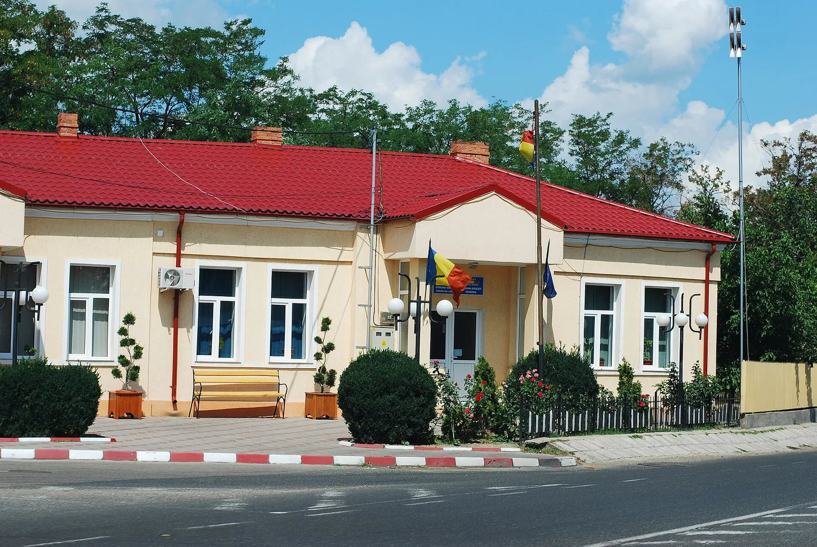 Vedere din zona Golești, Vrancea